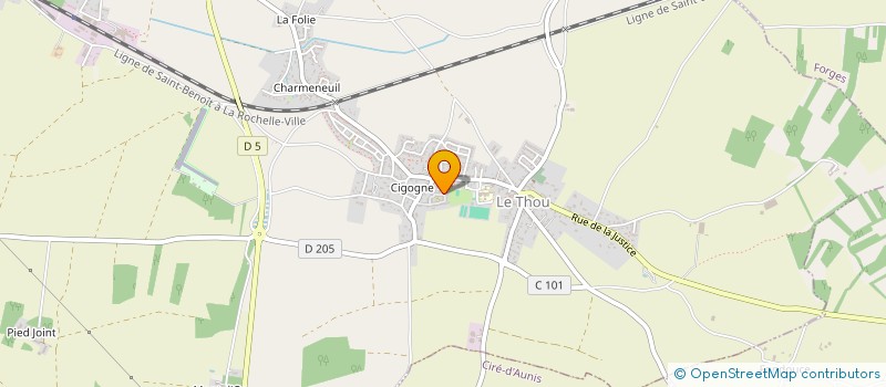 localisation de l'entreprise 419 103 130   BOUHET