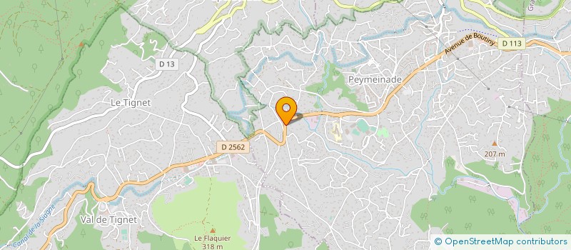 localisation de l'entreprise 419 167 200   PEYMEINADE