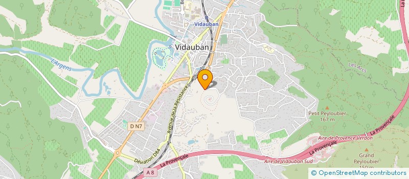 localisation de l'entreprise 419 228 614   VALDEROURE