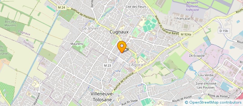 localisation de l'entreprise 419 270 483  à SIX-FOURS-LES-PLAGES