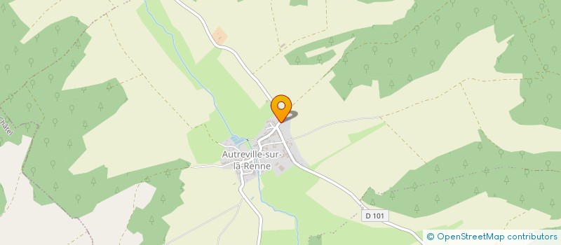 localisation de l'entreprise 419 307 509 à AUTREVILLE-SUR-LA-RENNE