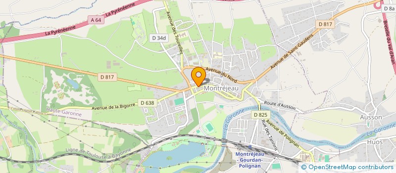 localisation de l'entreprise 419 312 897   MONTREJEAU