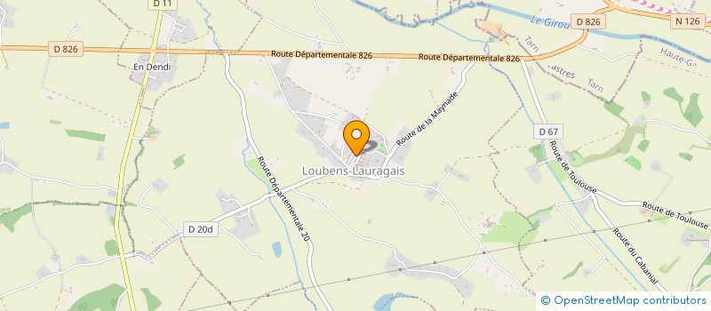 localisation de l'entreprise 419 316 690   TOULOUSE