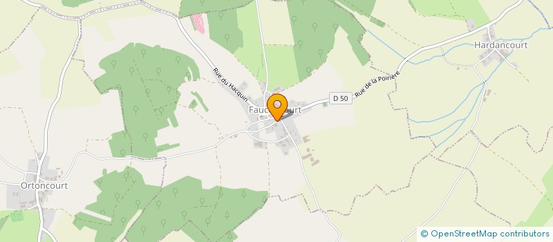 localisation de l'entreprise 419 326 574   FAUCONCOURT