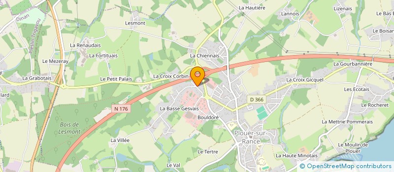 localisation de l'entreprise 419 347 513   COMBOURG