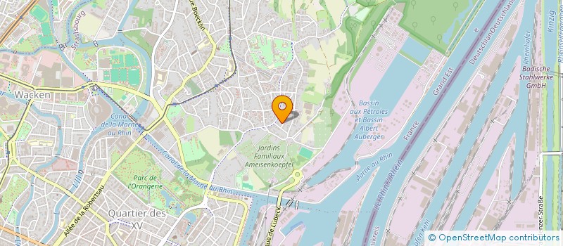 localisation de l'entreprise 419 387 642 à STRASBOURG