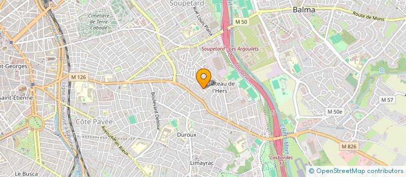 localisation de l'entreprise 419 404 975   ANDERNOS-LES-BAINS