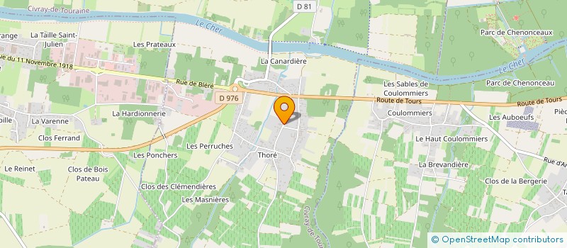 localisation de l'entreprise 419 447 651 à CIVRAY-DE-TOURAINE