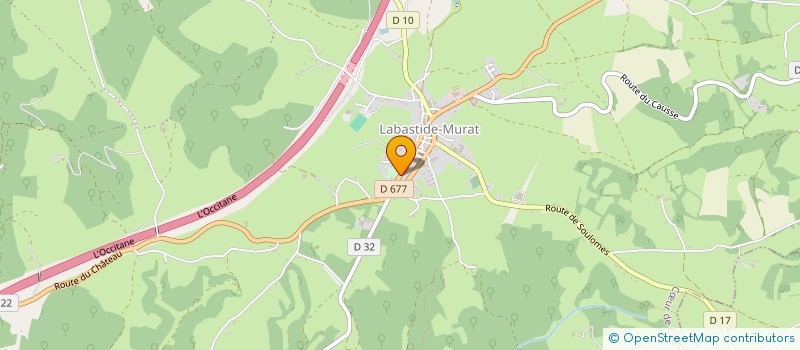 localisation de l'entreprise 419 453 634   COEUR DE CAUSSE