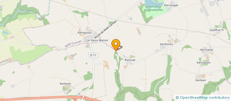 localisation de l'entreprise 419 519 038   MAEL-CARHAIX