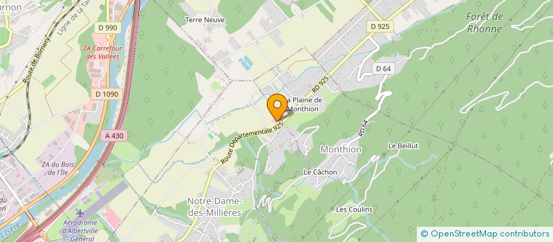 localisation de l'entreprise 419 525 043   MODANE