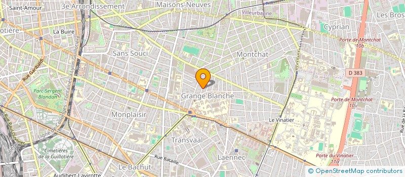 localisation de l'entreprise 419 530 787 à LYON