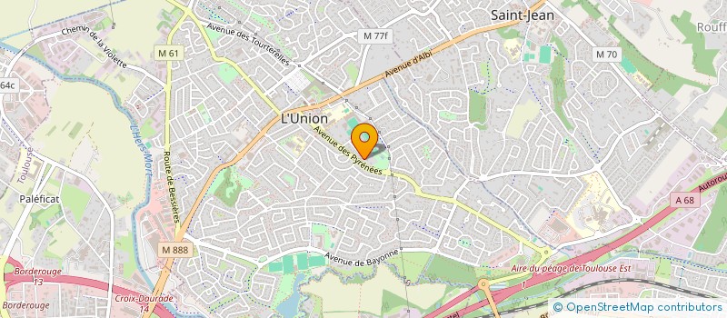 localisation de l'entreprise 419 634 274   MONTAUBAN