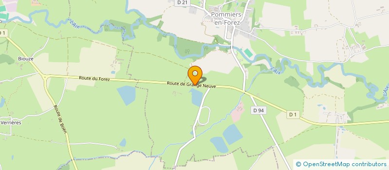 localisation de l'entreprise 419 648 944   VEZELIN-SUR-LOIRE