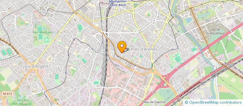 localisation de l'entreprise 419 665 047 à MONTPELLIER