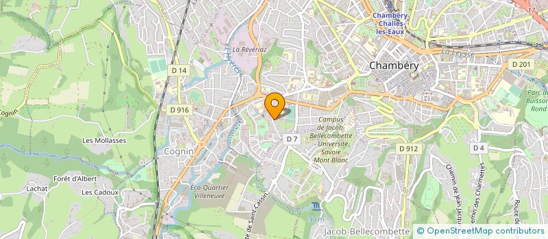 localisation de l'entreprise 419 673 074   CHAMBERY