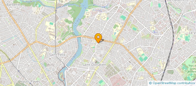 localisation de l'entreprise 419 675 285 à NANTES