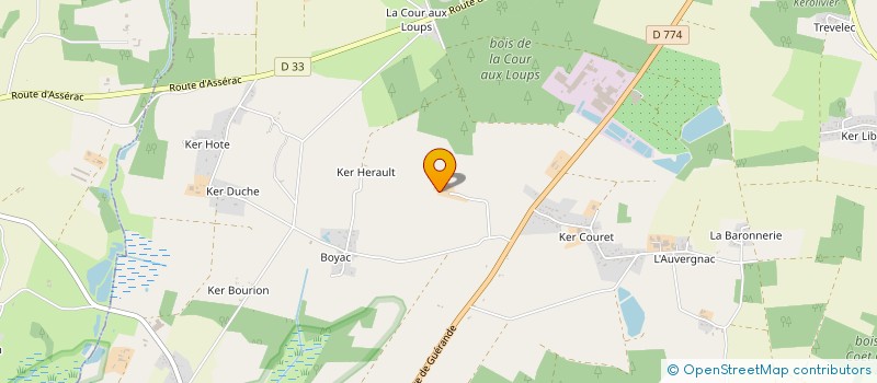 localisation de l'entreprise 419 699 061  à HERBIGNAC