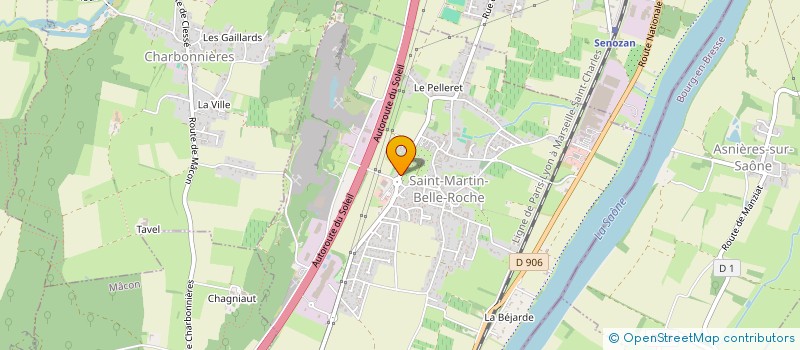 localisation de l'entreprise 419 765 409   SAINT-MARTIN-BELLE-ROCHE