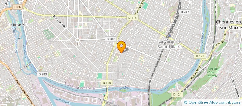 localisation de l'entreprise 419 781 125   PARIS