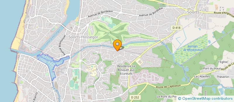 localisation de l'entreprise 419 844 782   CAPBRETON