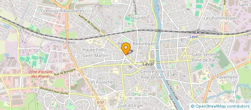 localisation de l'entreprise 419 876 248  à LAVAL