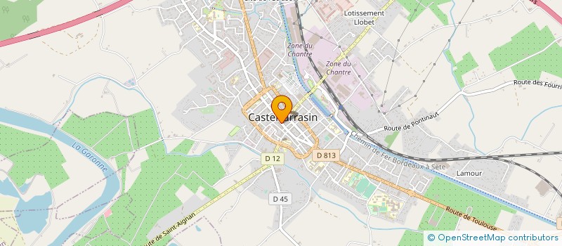 localisation de l'entreprise 419 920 954   CASTELSARRASIN