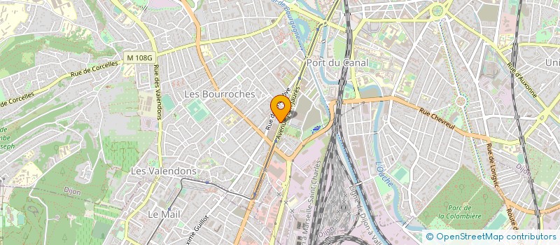 localisation de l'entreprise 419 923 784  à DIJON