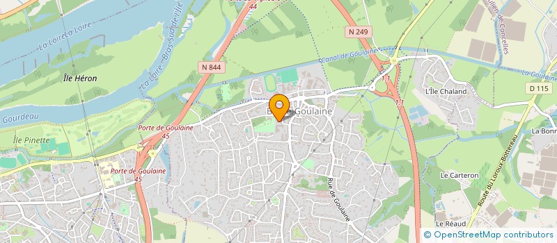 localisation de l'entreprise 419 928 080 à LES SABLES D'OLONNE