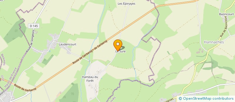 localisation de l'entreprise 419 931 613 à FERRIERES-EN-BRAY