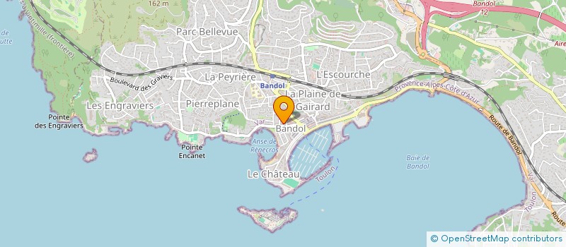 localisation de l'entreprise 419 948 195   BANDOL