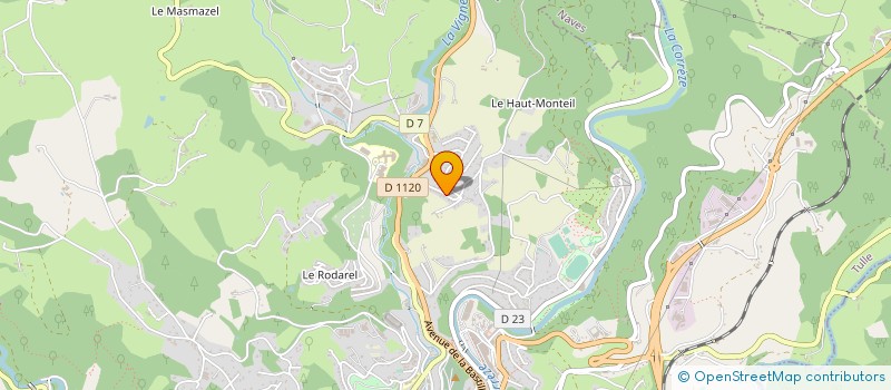 localisation de l'entreprise 419 979 430   TULLE