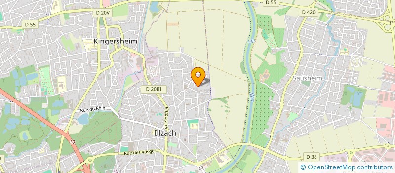 localisation de l'entreprise 419 997 093   WITTENHEIM