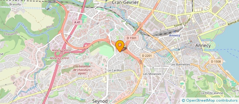 localisation de l'entreprise 42  ANNECY