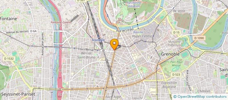 localisation de l'entreprise 42 CJJ à GRENOBLE