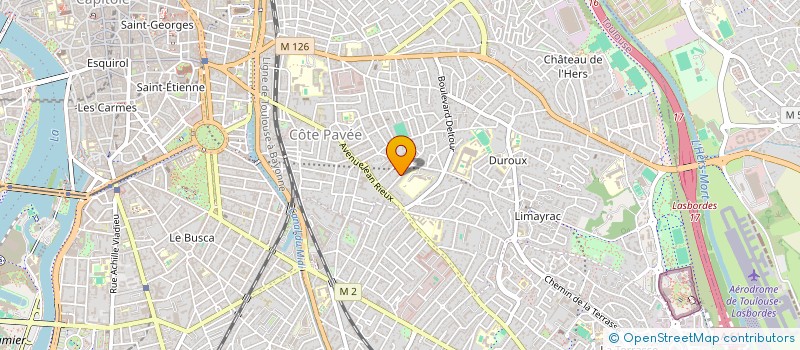 localisation de l'entreprise 42 DU BAC  TOULOUSE