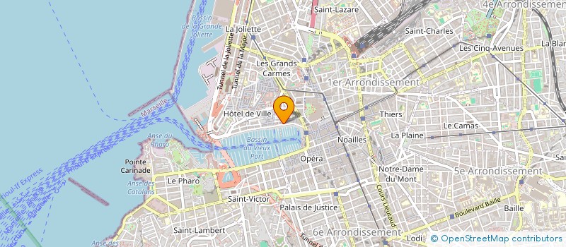 localisation de l'entreprise 42 QUAI DU PORT à MARSEILLE