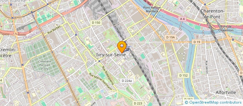 localisation de l'entreprise 42 ST MANDE à IVRY-SUR-SEINE