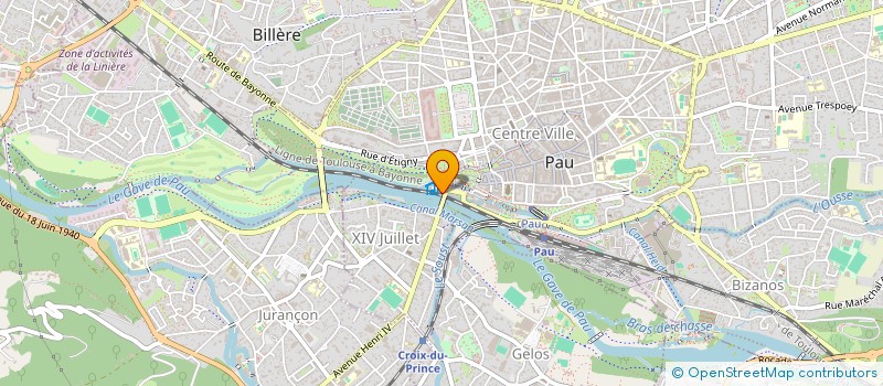 localisation de l'entreprise 420 056 640  à PAU