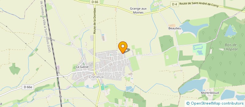 localisation de l'entreprise 420 121 071   CIVRIEUX