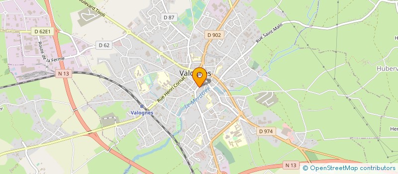 localisation de l'entreprise 420 135 923 à VALOGNES