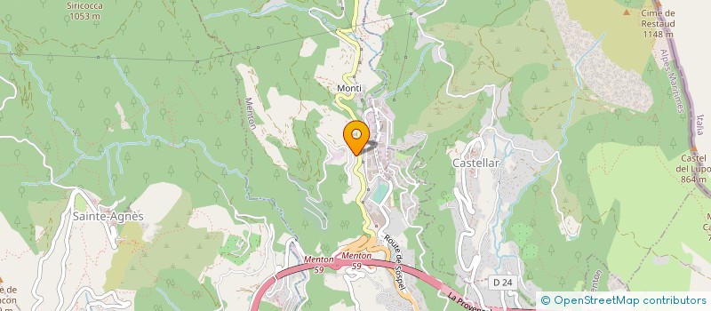 localisation de l'entreprise 420 203 879   MENTON