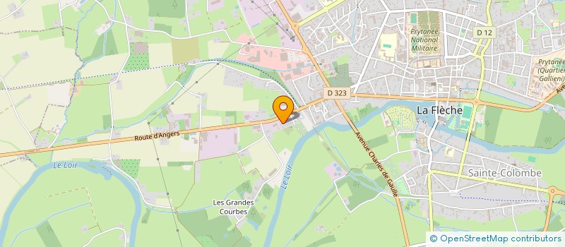 localisation de l'entreprise 420 204 711   LA FLECHE