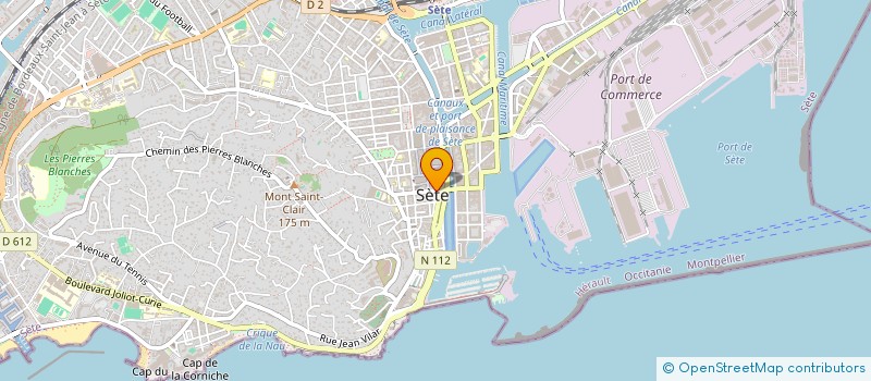 localisation de l'entreprise 420 254 047   SETE