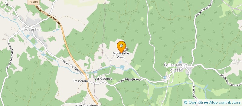 localisation de l'entreprise 420 263 402   EGLISE-NEUVE-D'ISSAC