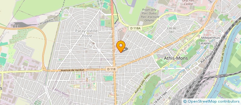 localisation de l'entreprise 420 305 641   ATHIS-MONS