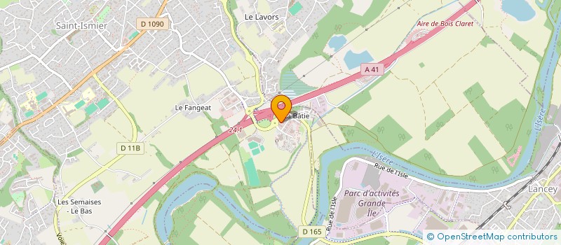 localisation de l'entreprise 420 305 716   SAINT-ISMIER