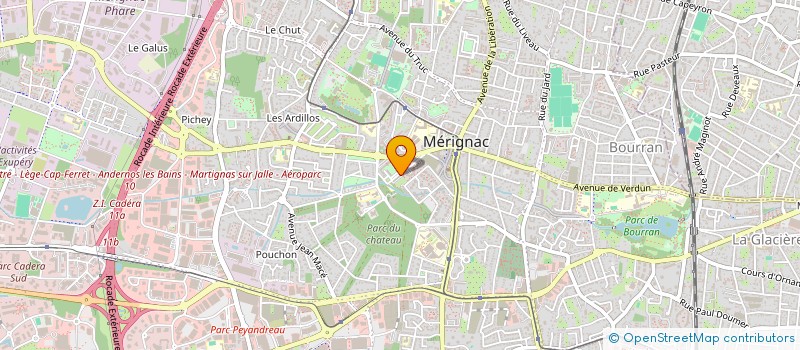 localisation de l'entreprise 420 323 214  à PESSAC