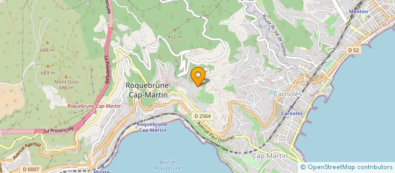 localisation de l'entreprise 420 366 478   ROQUEBRUNE-CAP-MARTIN