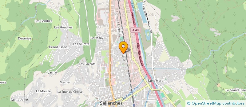 localisation de l'entreprise 420 376 956   SALLANCHES